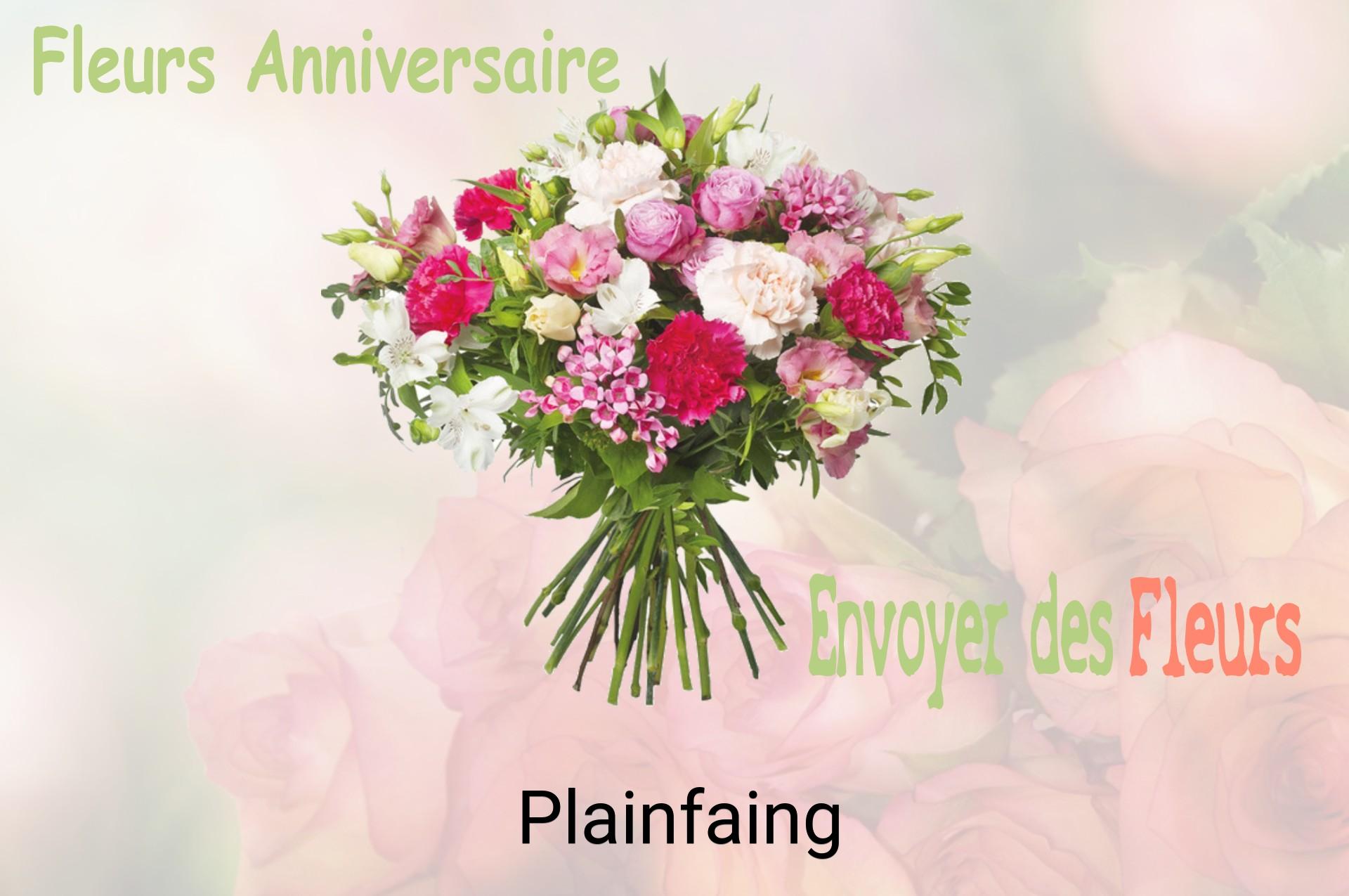 Bouquet de fleurs d’anniversaire livré à Plainfaing