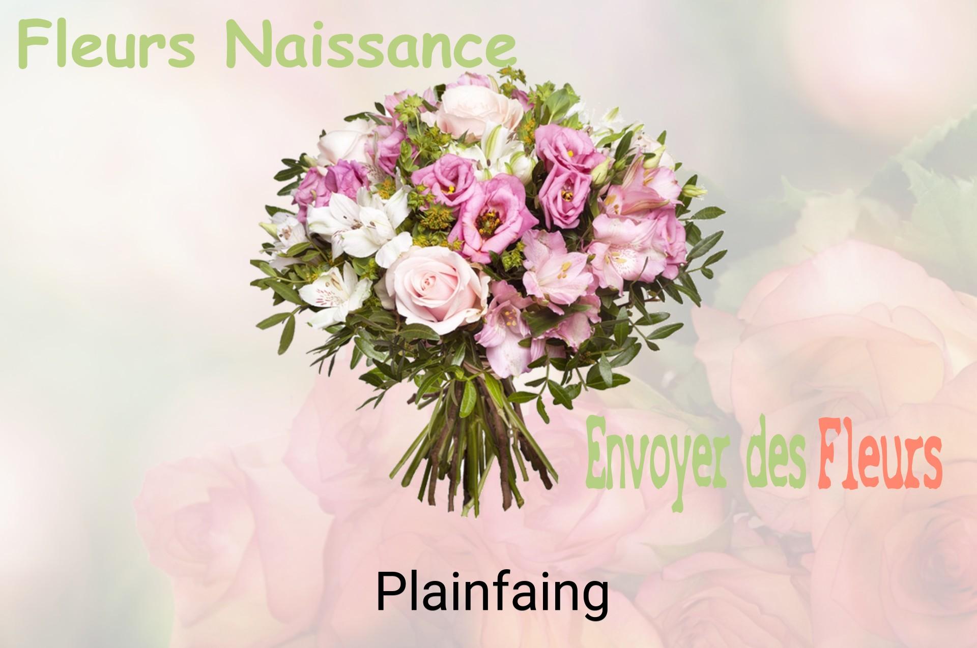 Bouquet de fleurs de naissance livré à Plainfaing